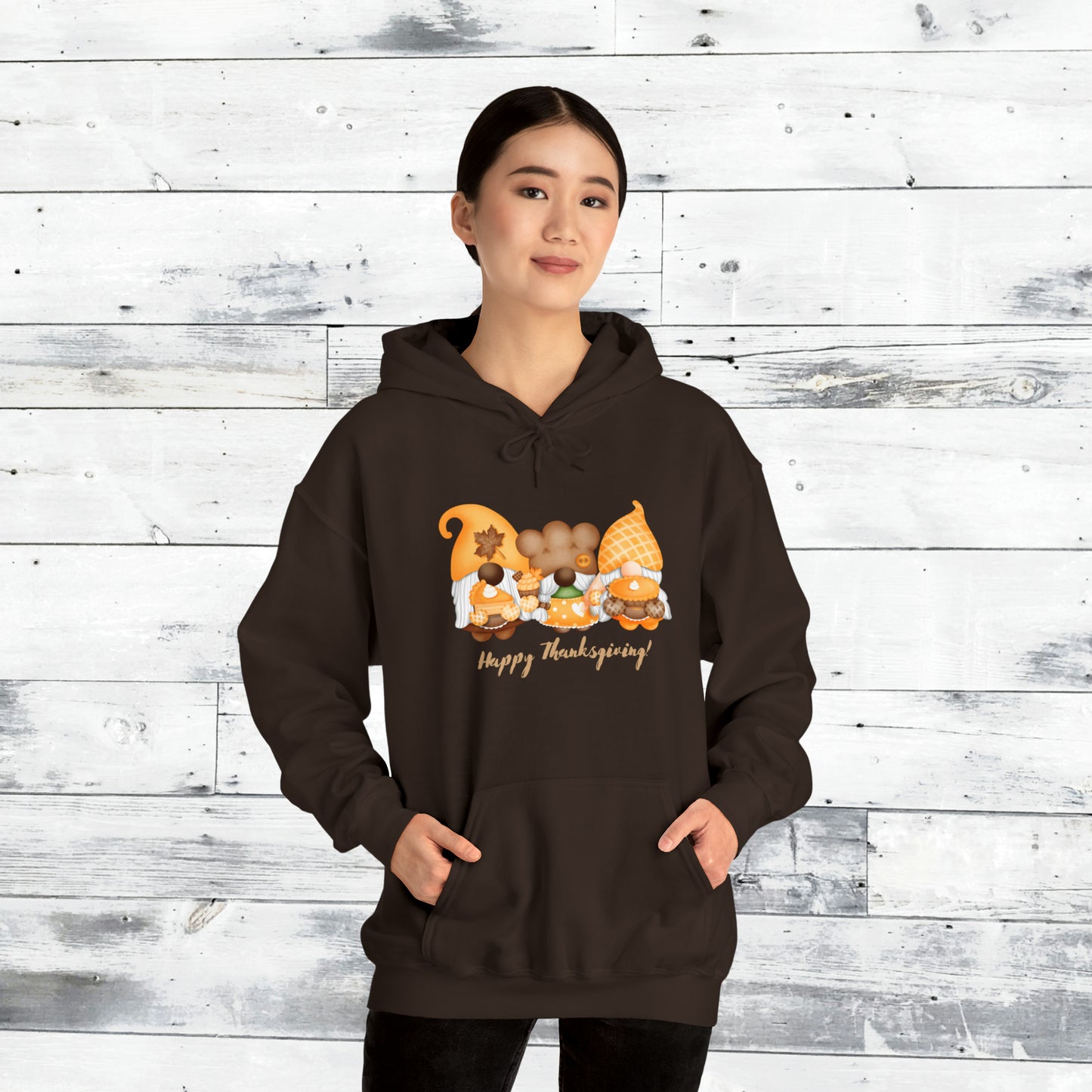 Gnome Happy Thanksgiving Hoodie