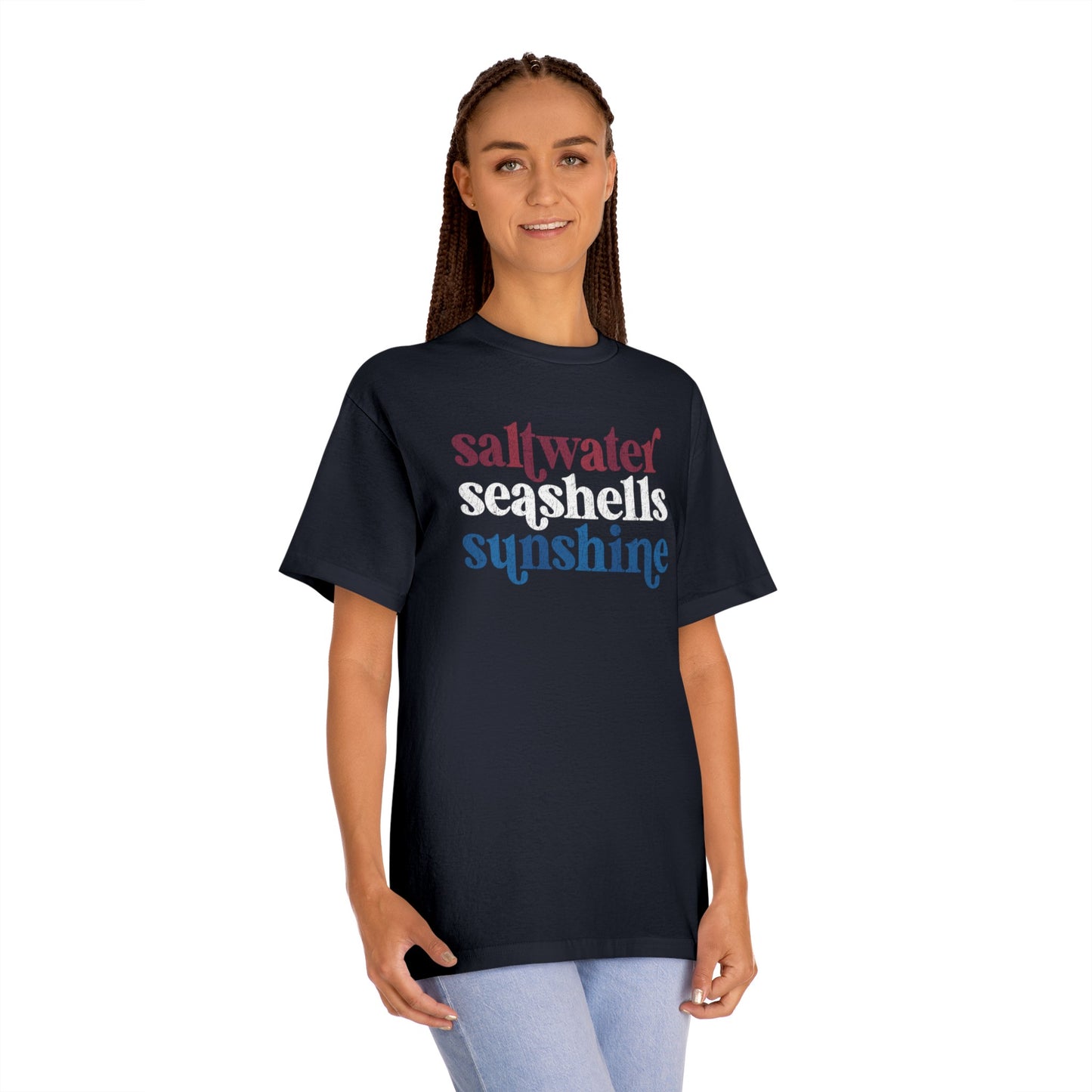 Saltwater, Seashells, Sunshine RWB T-Shirt