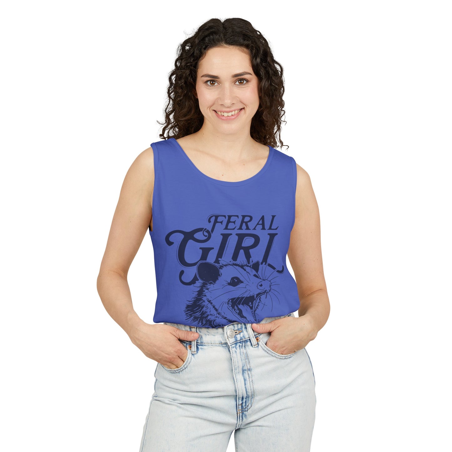 Feral Girl Summer Tank - Comfort Colors