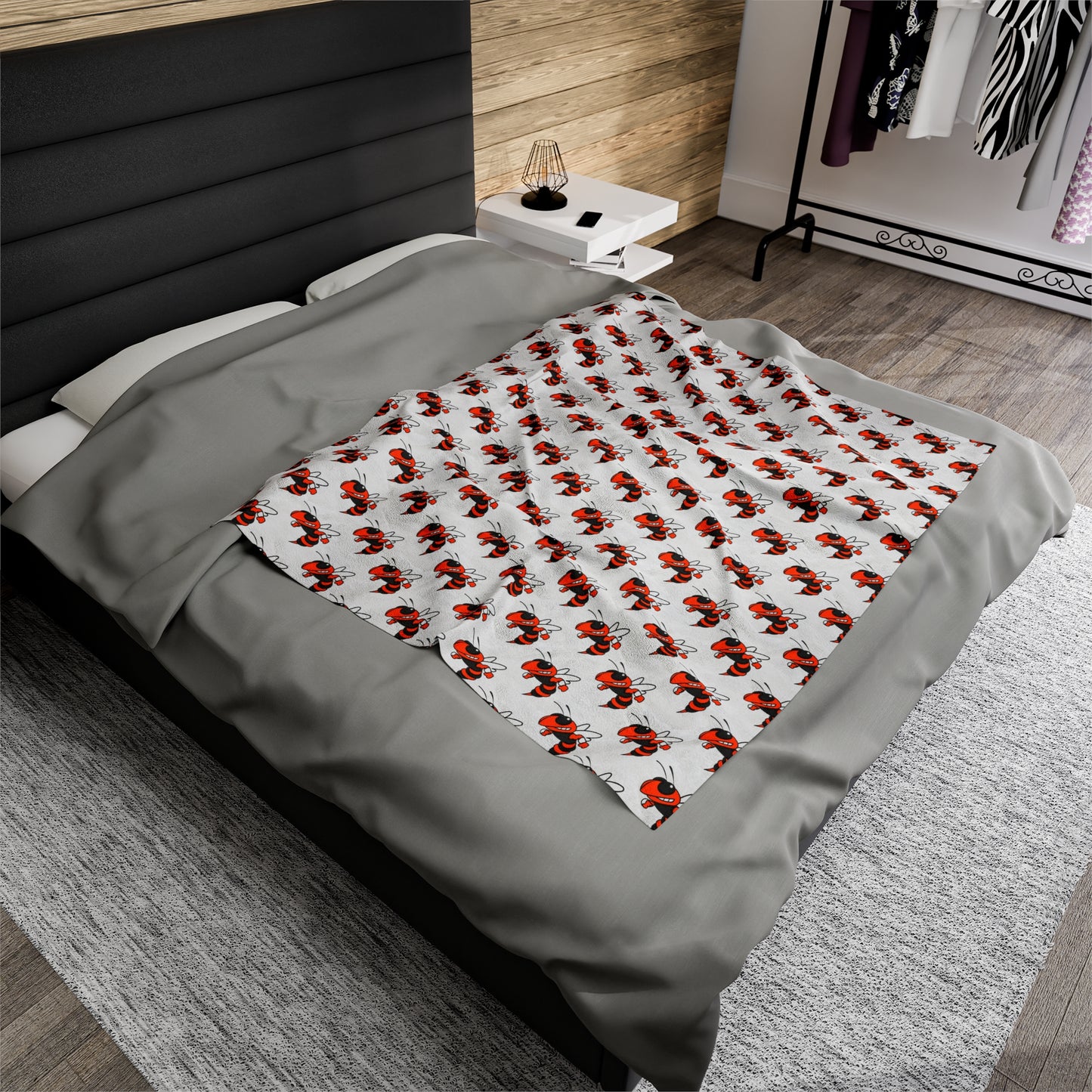 Yellowjacket Minky Blanket