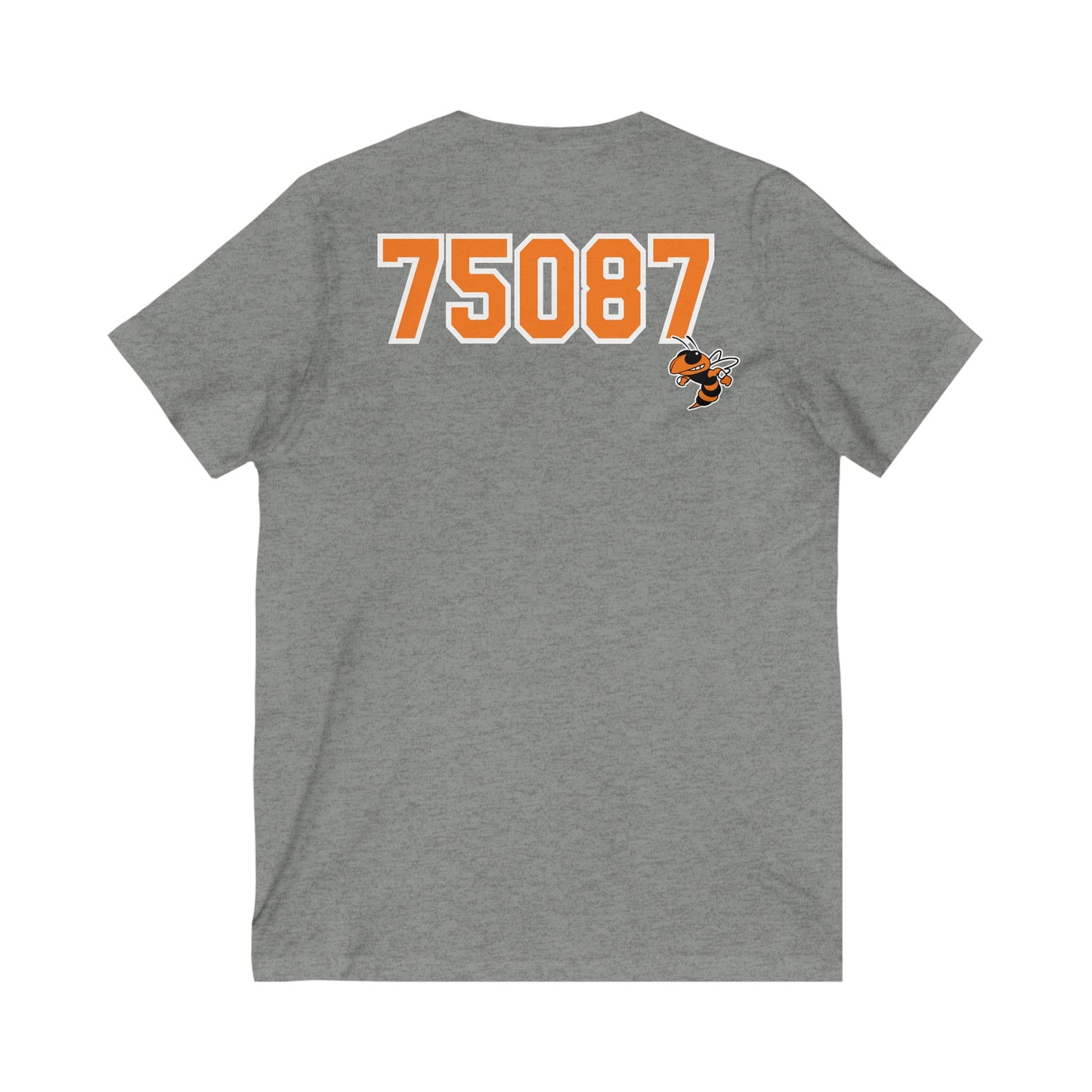 Texas Rockwall Zipcode Unisex V-Neck Tee