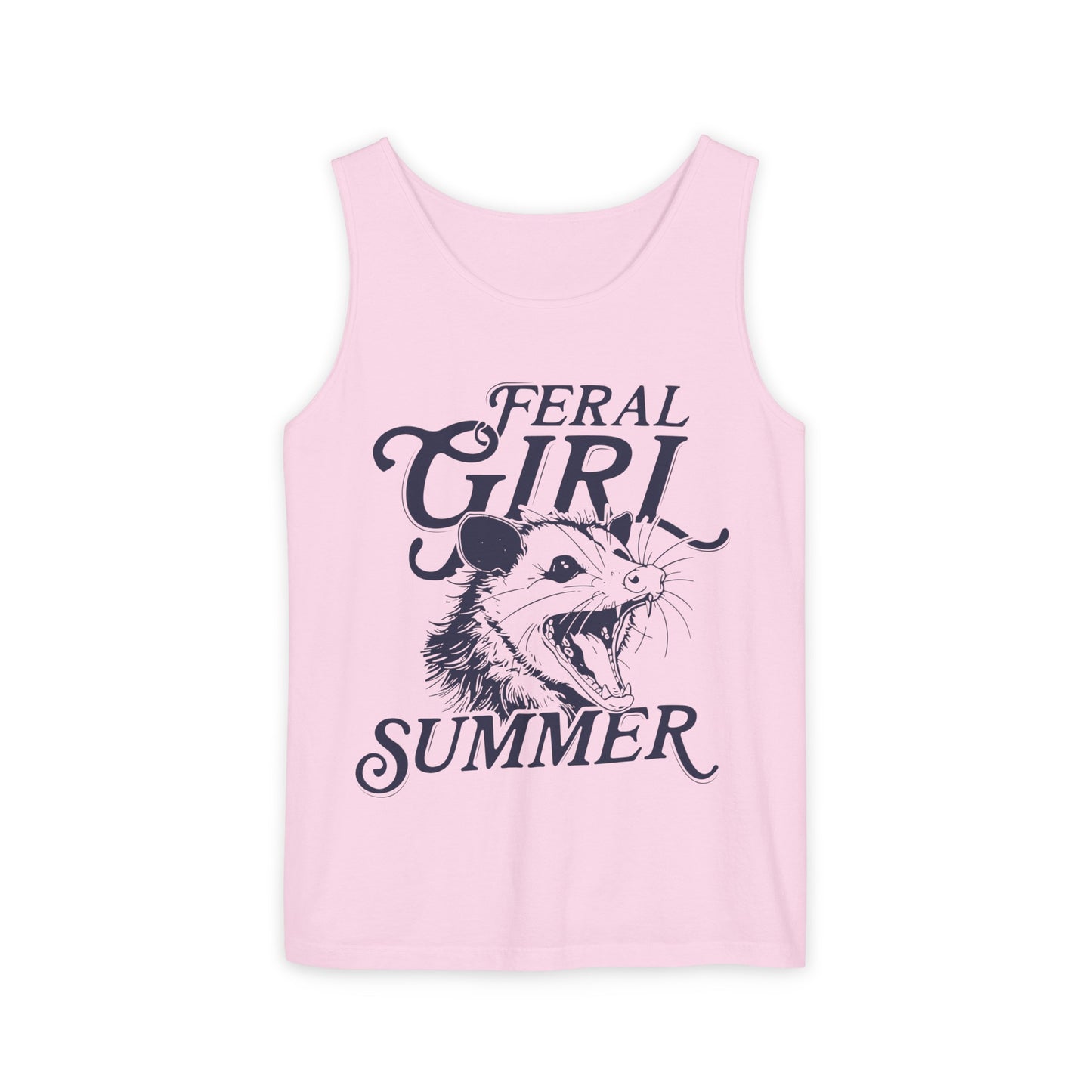 Feral Girl Summer Tank - Comfort Colors