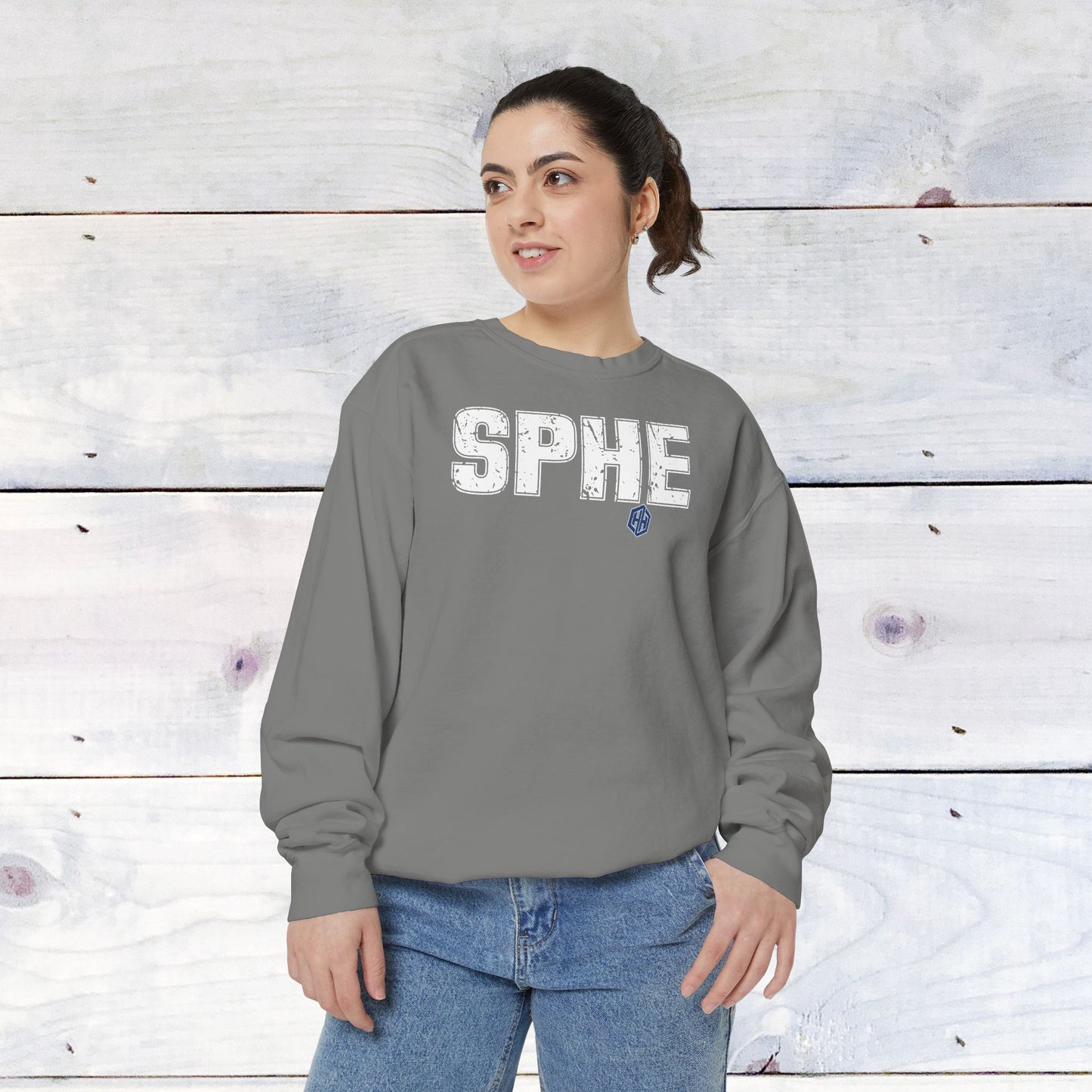 SPHE Deep in the Heart Back Comfort Colors Sweater