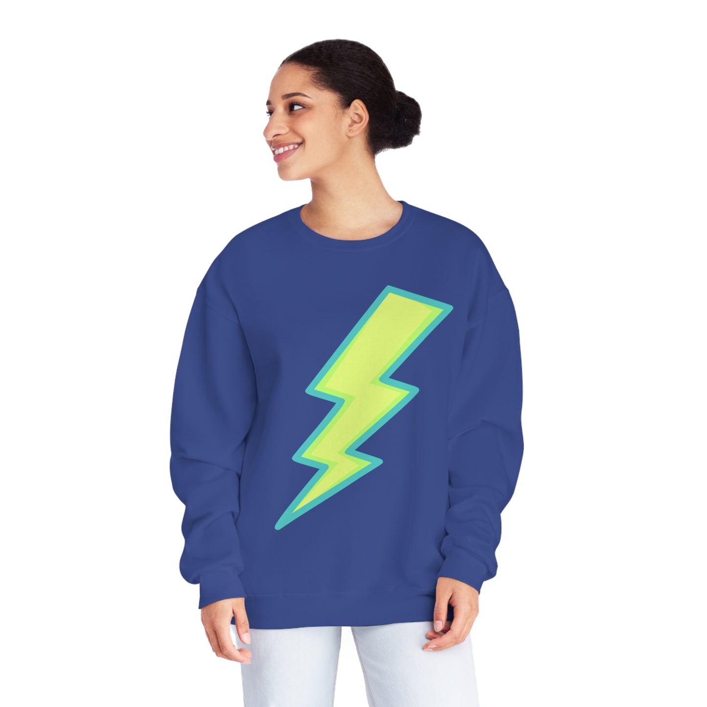 The Bolt Sweater - Unisex NuBlend® Crewneck Sweatshirt