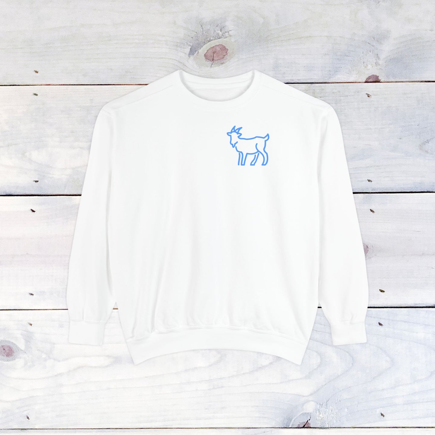 Custom Goats Comfort Color Sweatshirt