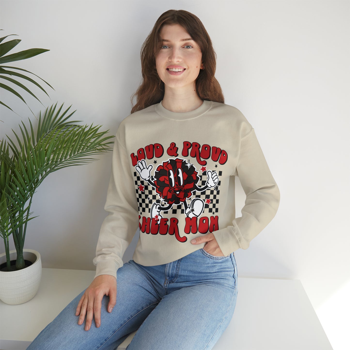 Loud & Proud Cheer Mom Sweater