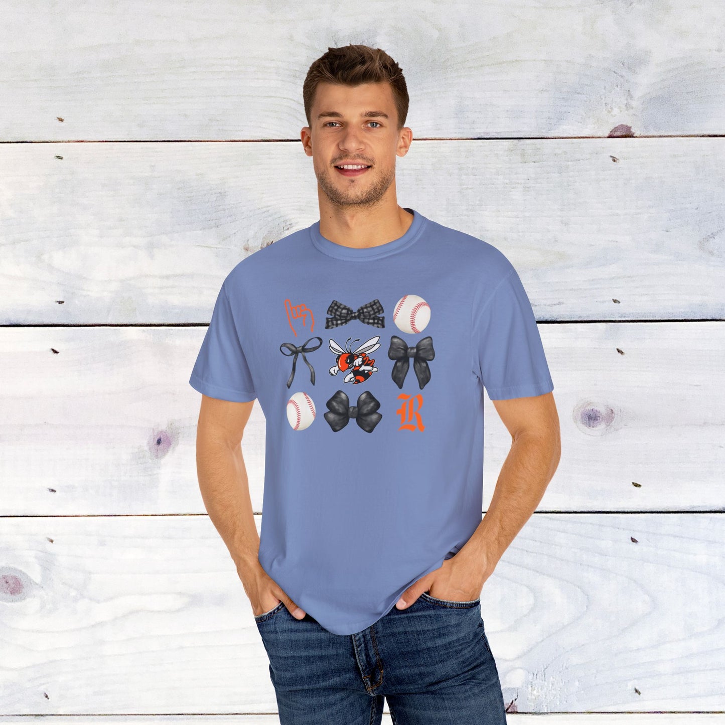 Rockwall Baseball Grid Comfort Colors T