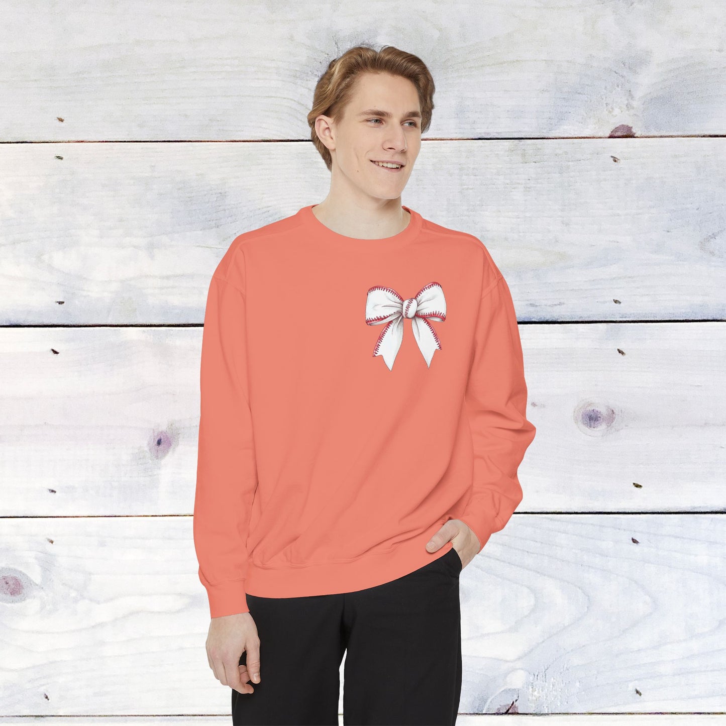Baseball Mom Comfort Color Sweatshirt