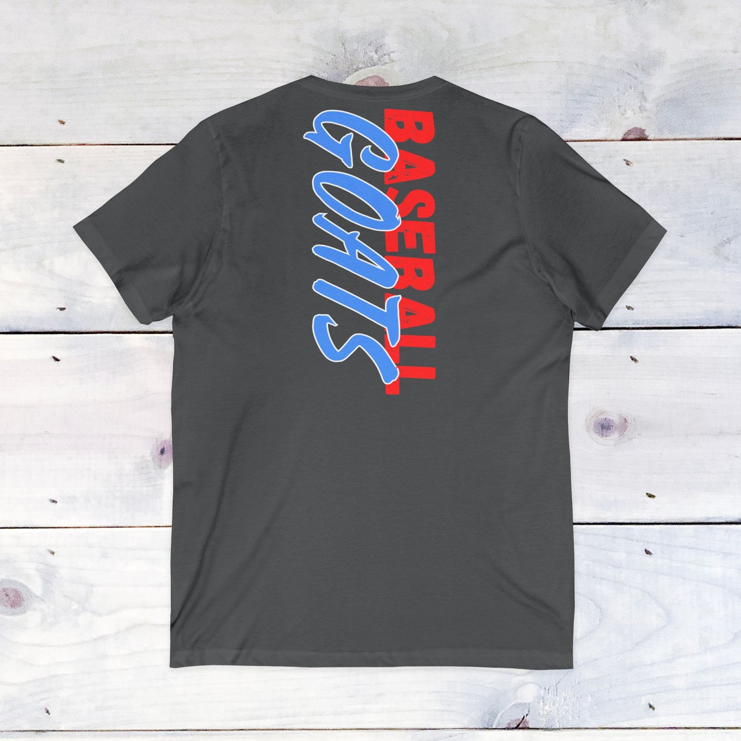 Goats Baseball Unisex V-Neck Tee