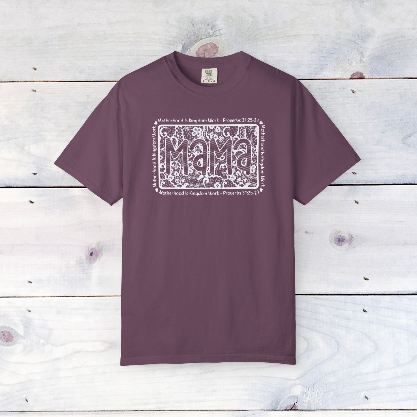 Mama Lace Comfort Colors Unisex Shirt