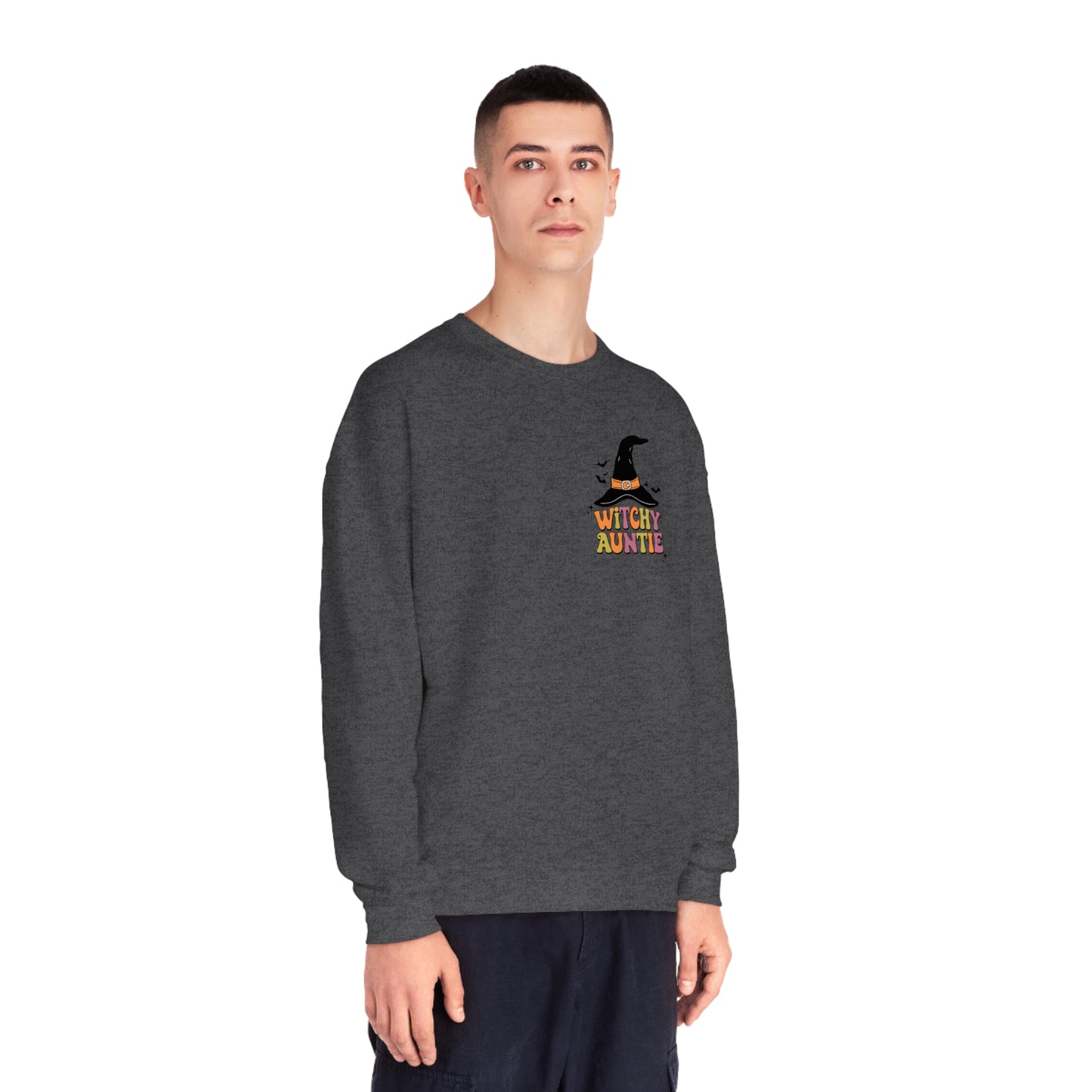 Witchy Auntie -- Unisex NuBlend® Crewneck Sweatshirt