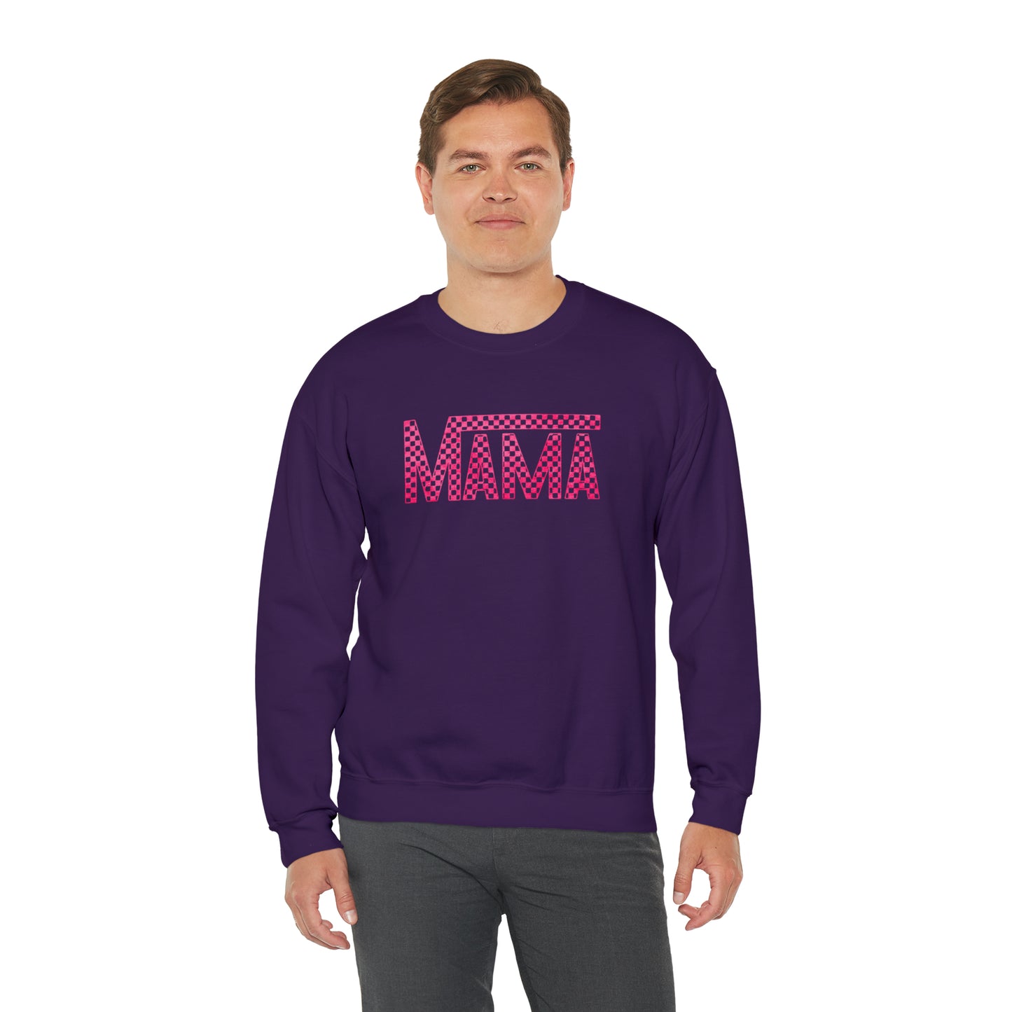 Pink Mama Checkered Sweater