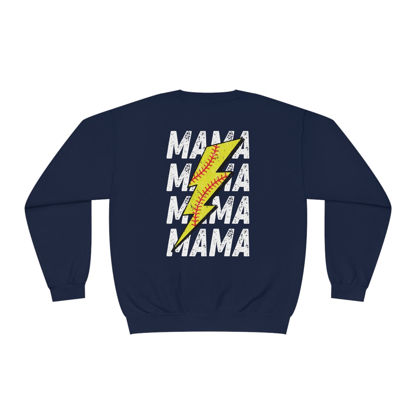 Softball Mama Sweater - White Text