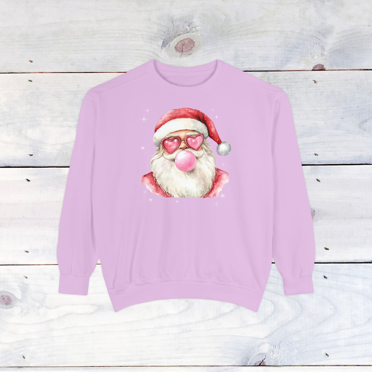 Bubble Gum Santa Comfort Colors Santa
