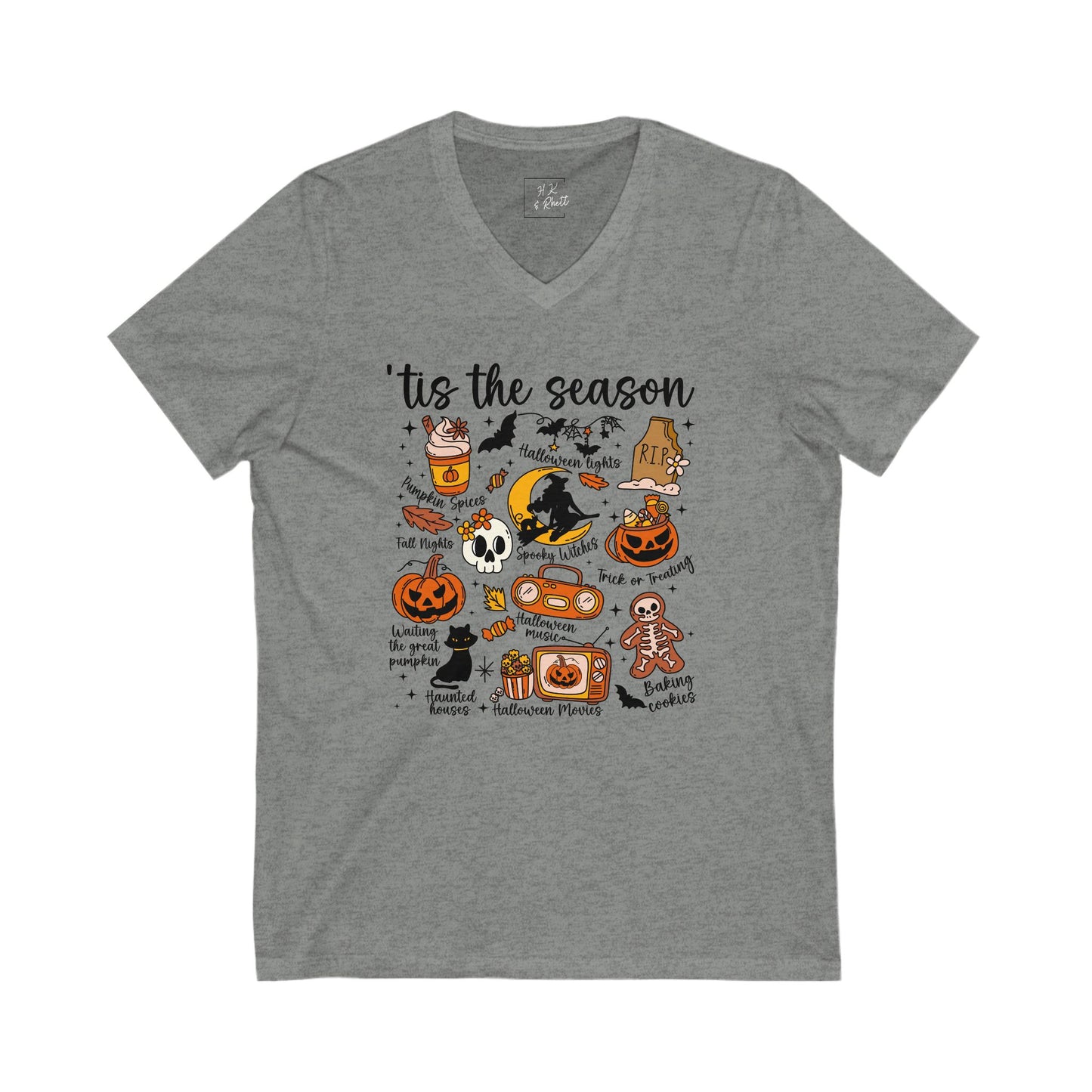 Spooky Season Unisex V Neck