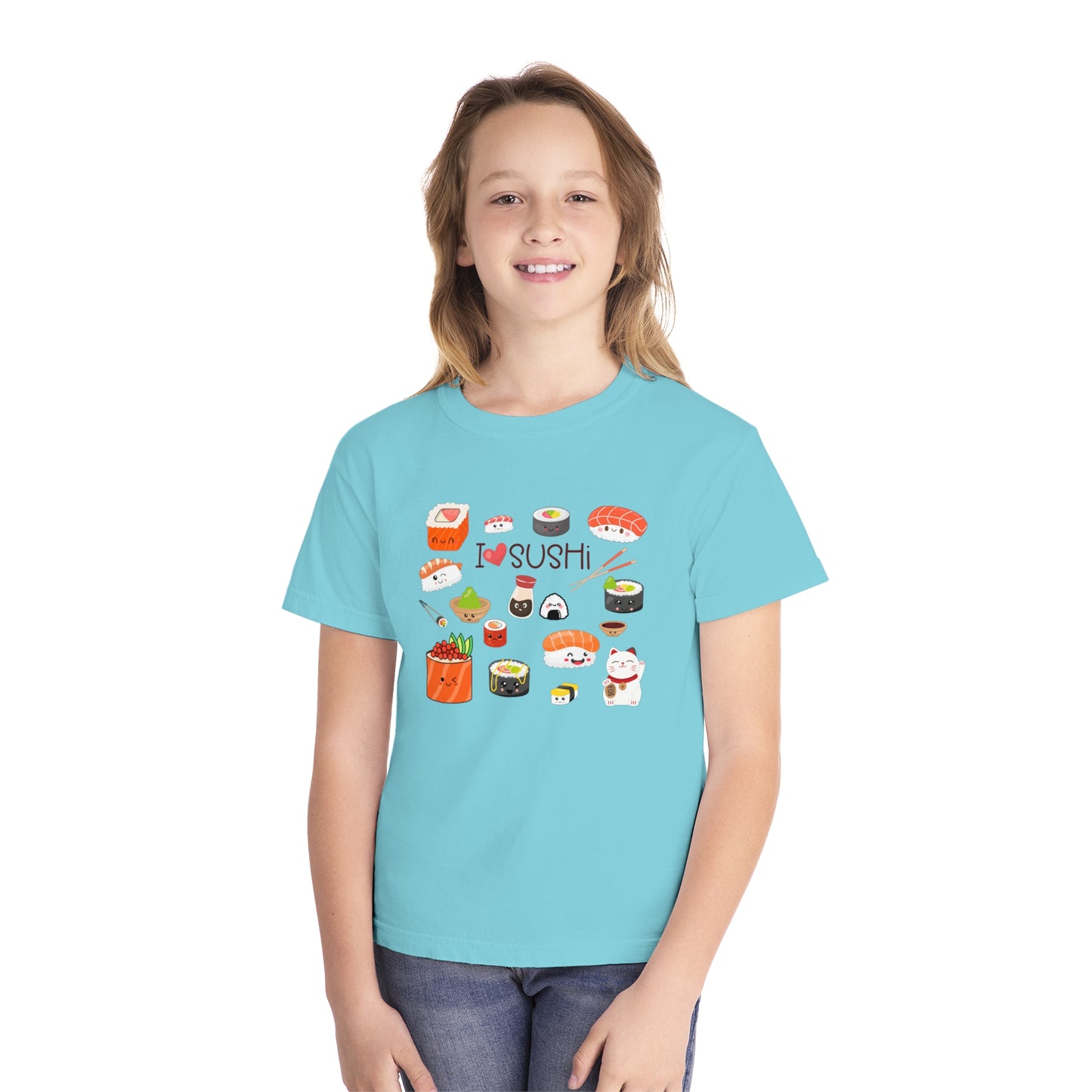 I love sushi - youth comfort colors