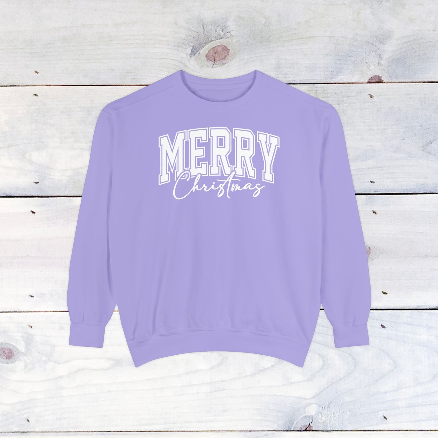 Merry Christmas Comfort Colors Sweater