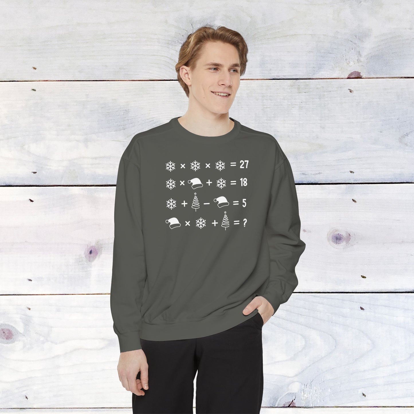 Math Teacher Comfort Colors Sweater