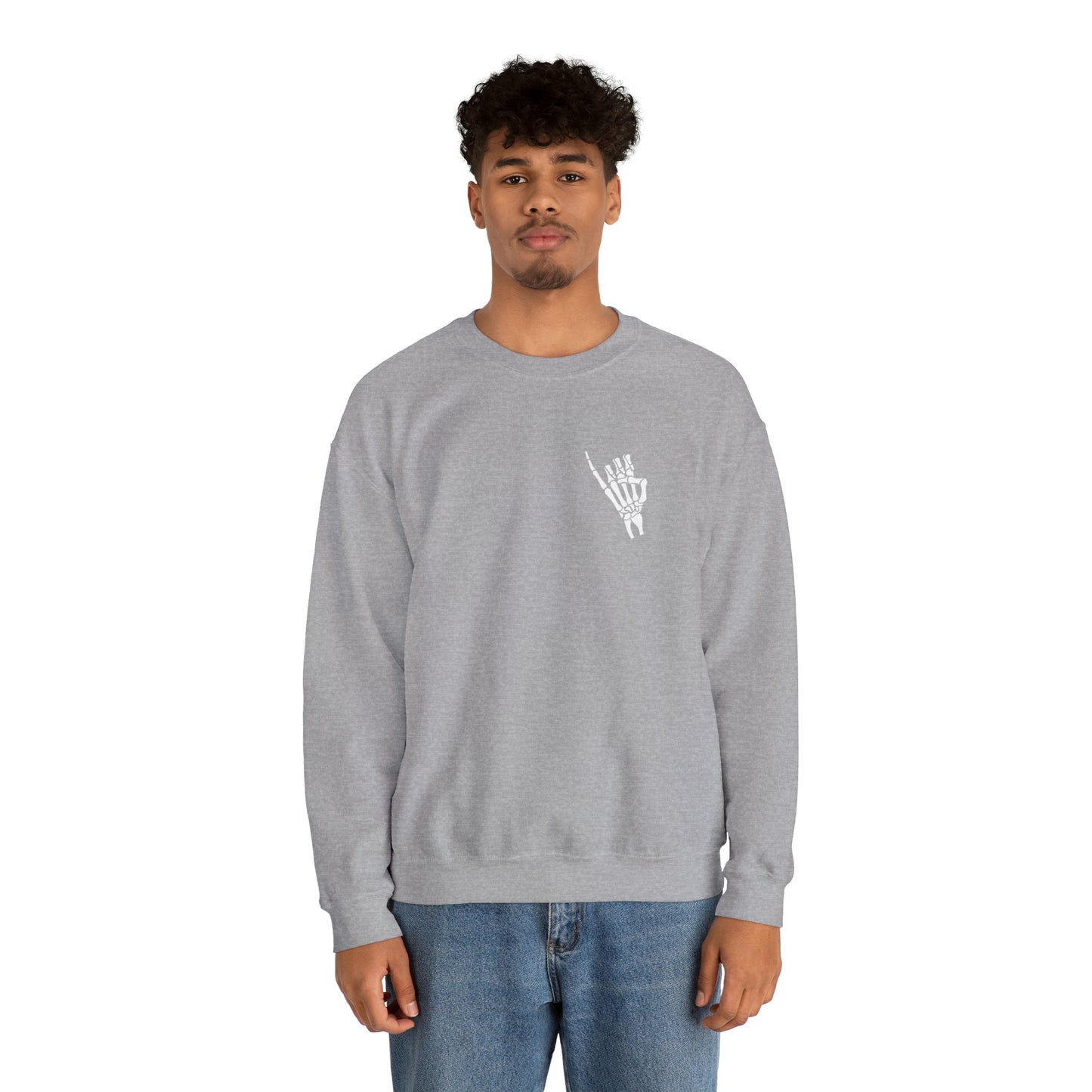 Skelly Stingers Up and Rockwall Back Sweater