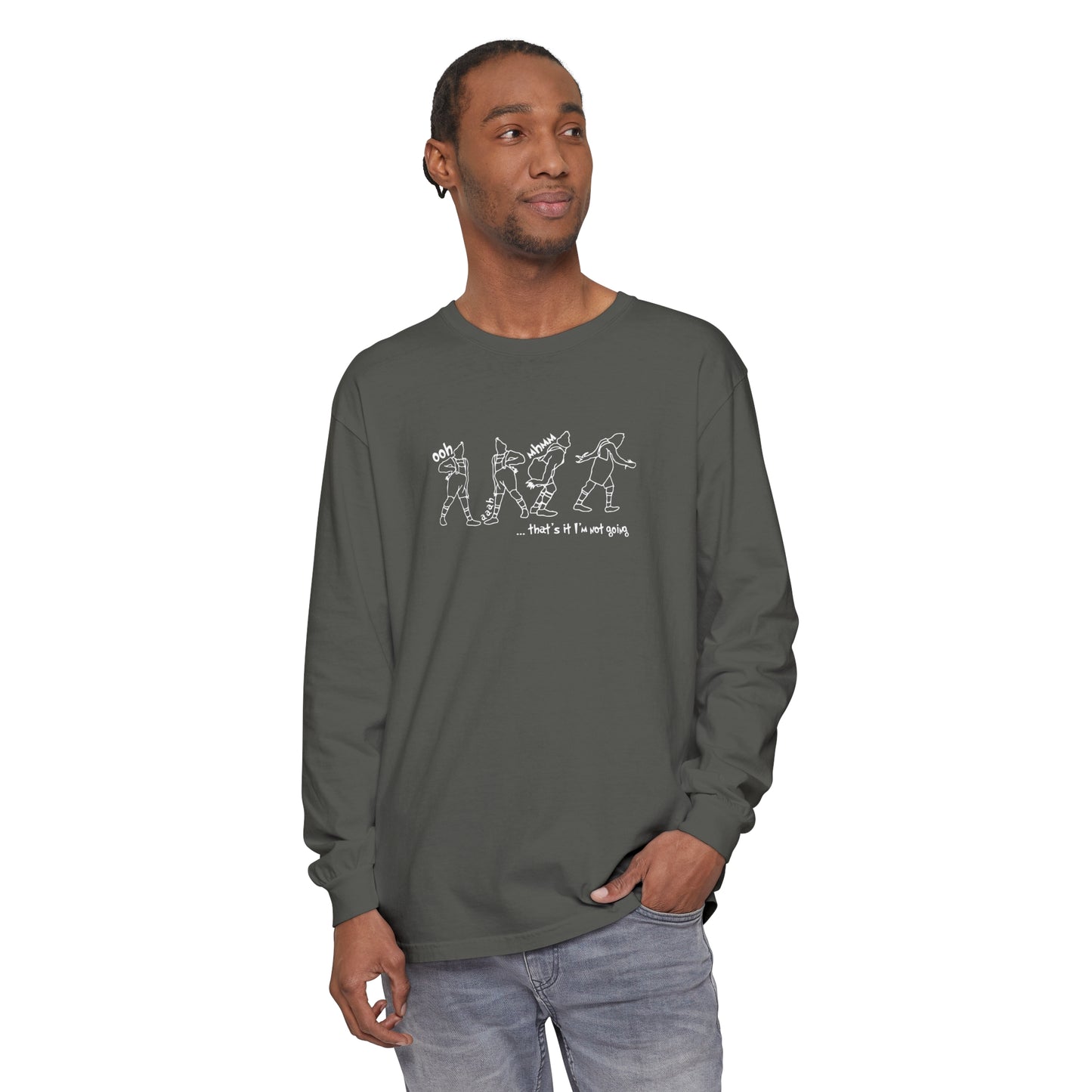 Grinch Comfort Colors Long Sleeve Shirt