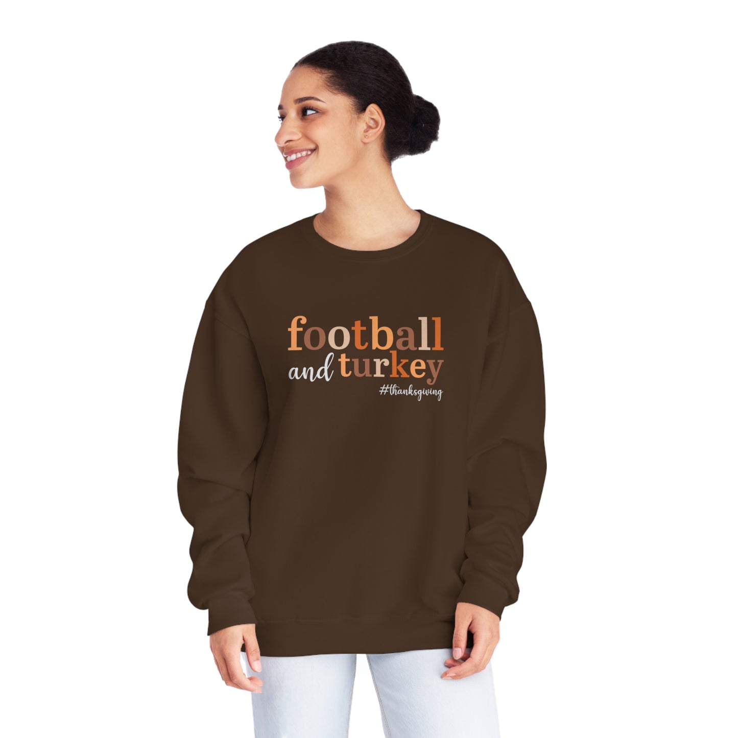Football & Turkey Sweater