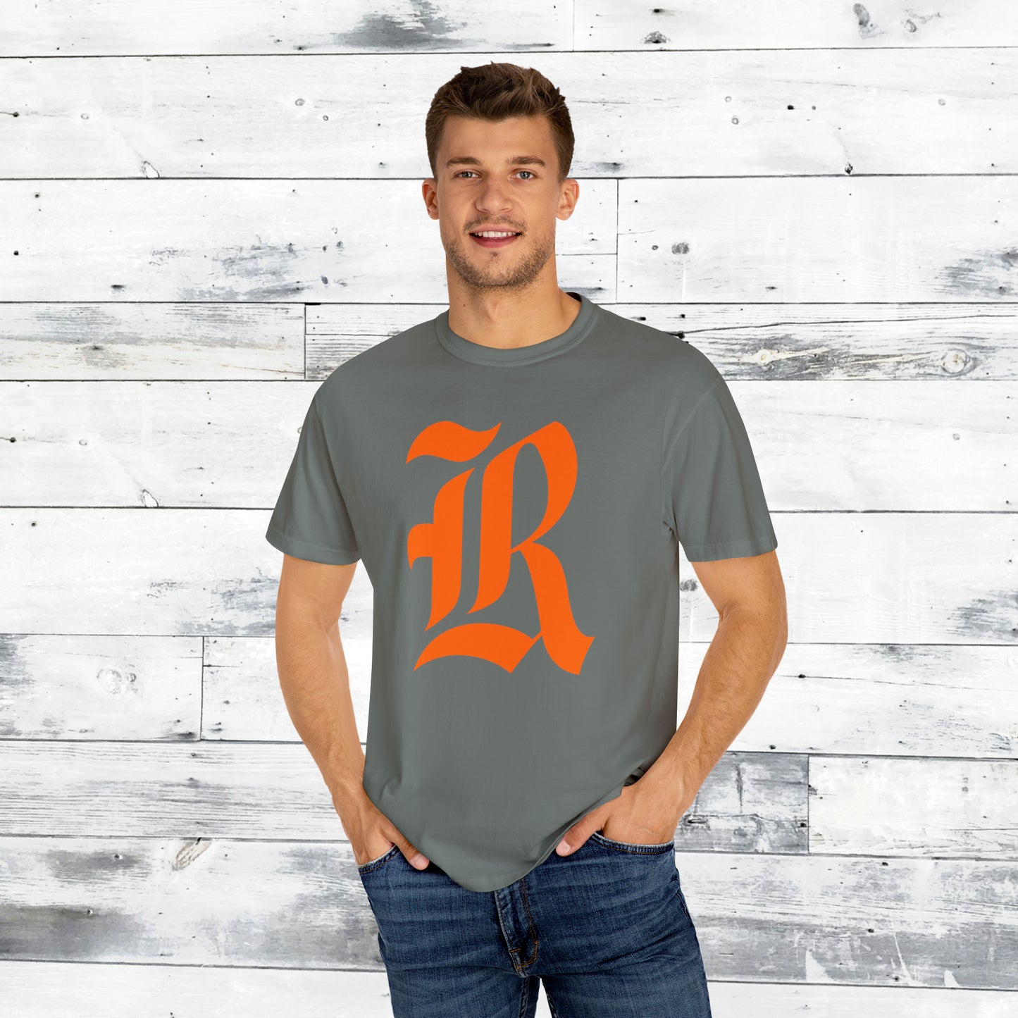 The Original Rockwall R Orange - Comfort Colors T