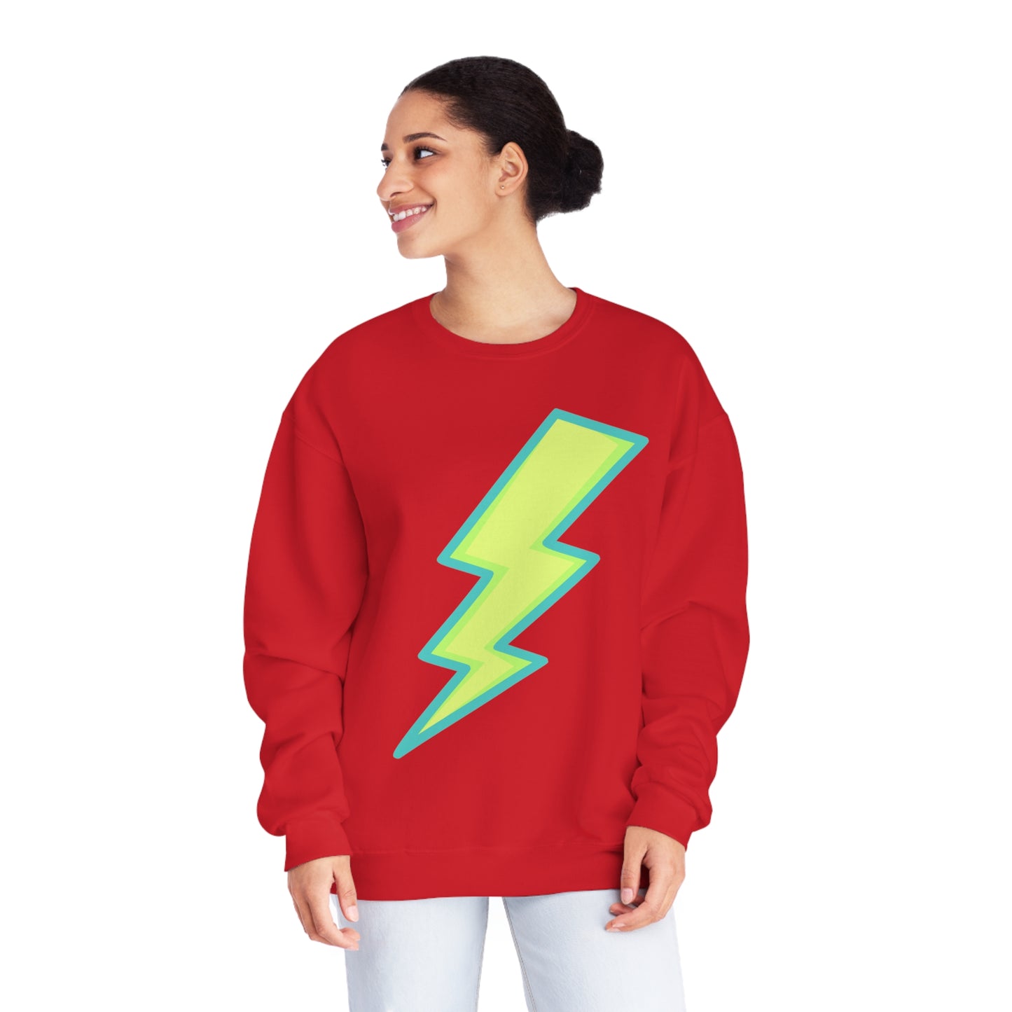 The Bolt Sweater - Unisex NuBlend® Crewneck Sweatshirt