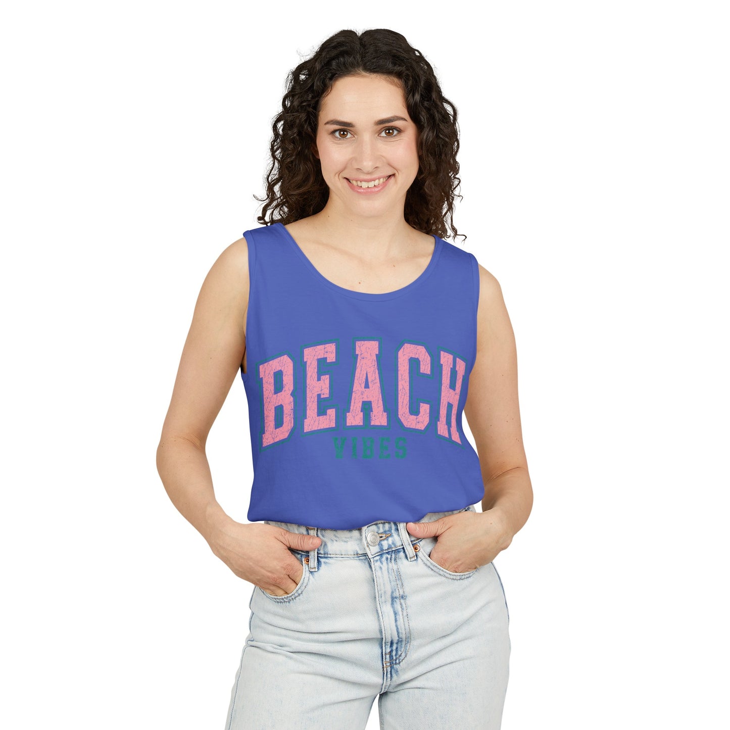 Beach Vibes Comfort Colors Tank