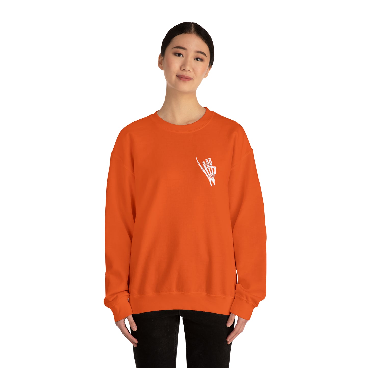 Skelly Stingers Up and Rockwall Back Sweater