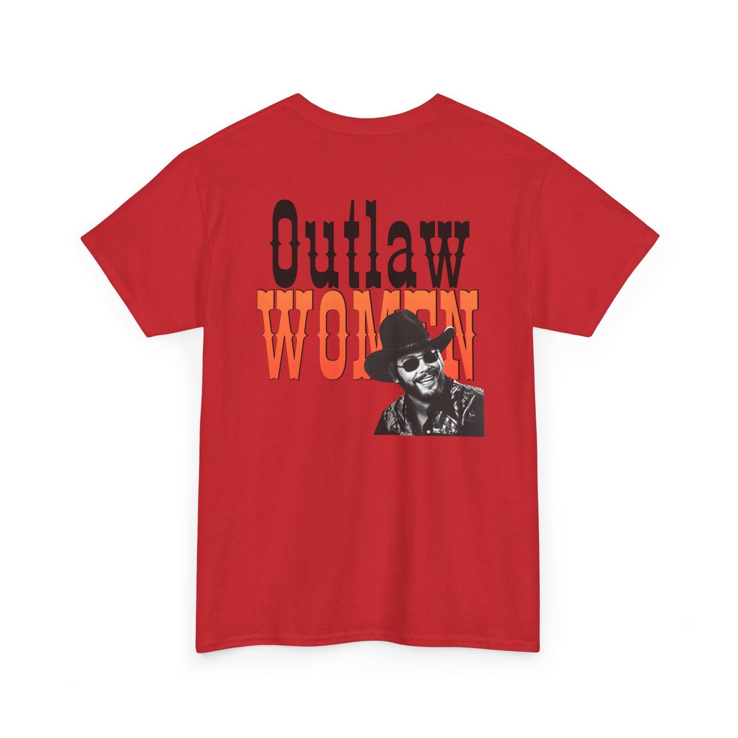 Hank Outlaw Women Unisex Cotton Tee