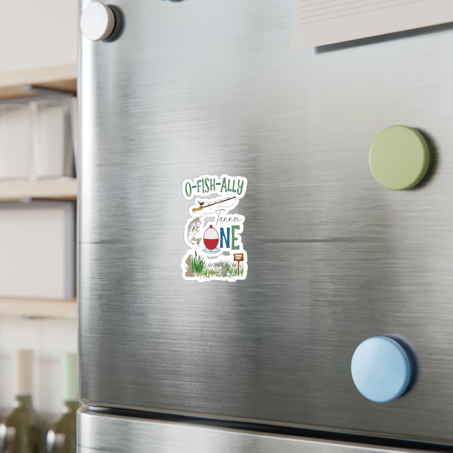 Cutsom - O-Fish-Ally Decal for First Birthday