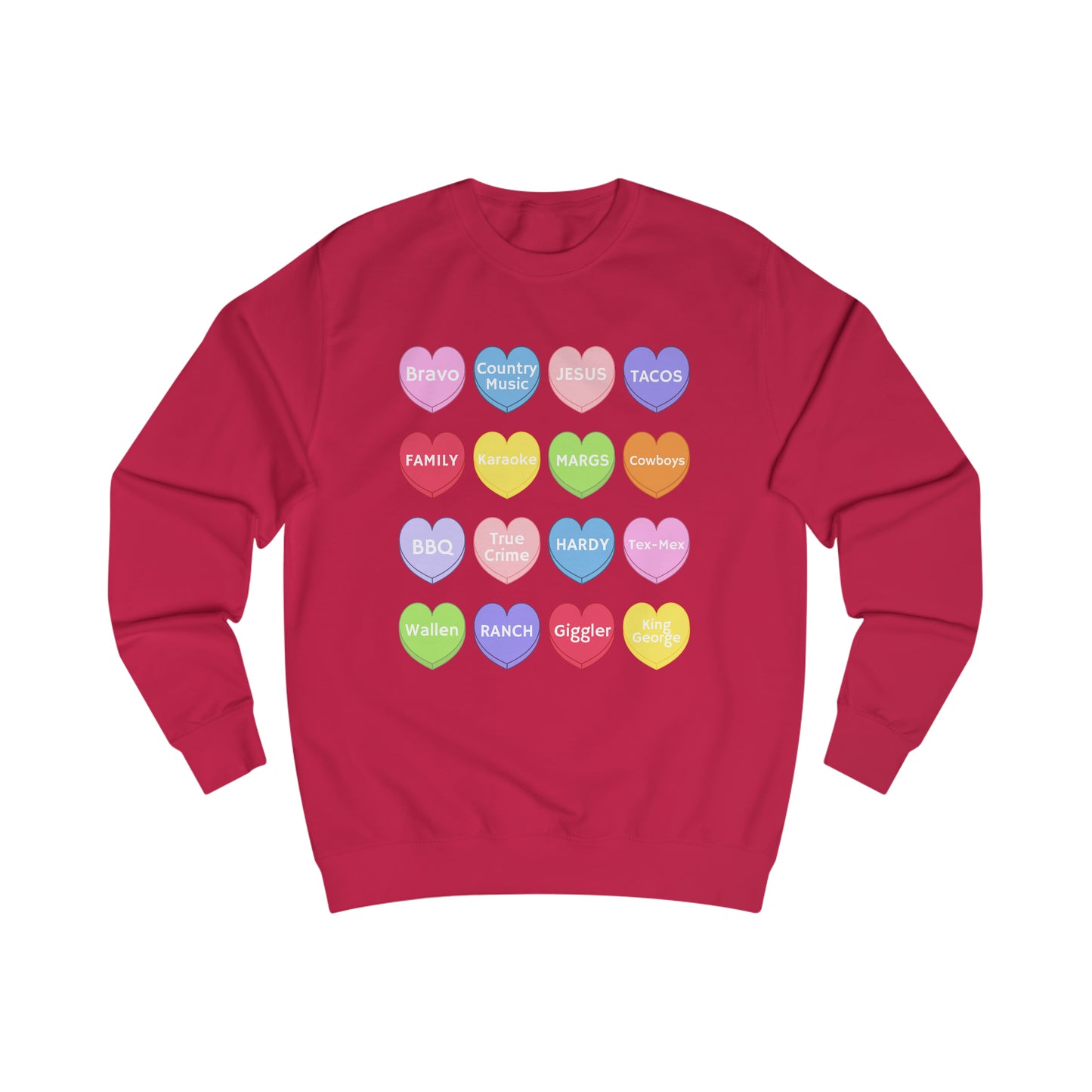 THE Conversation Hearts Sweater
