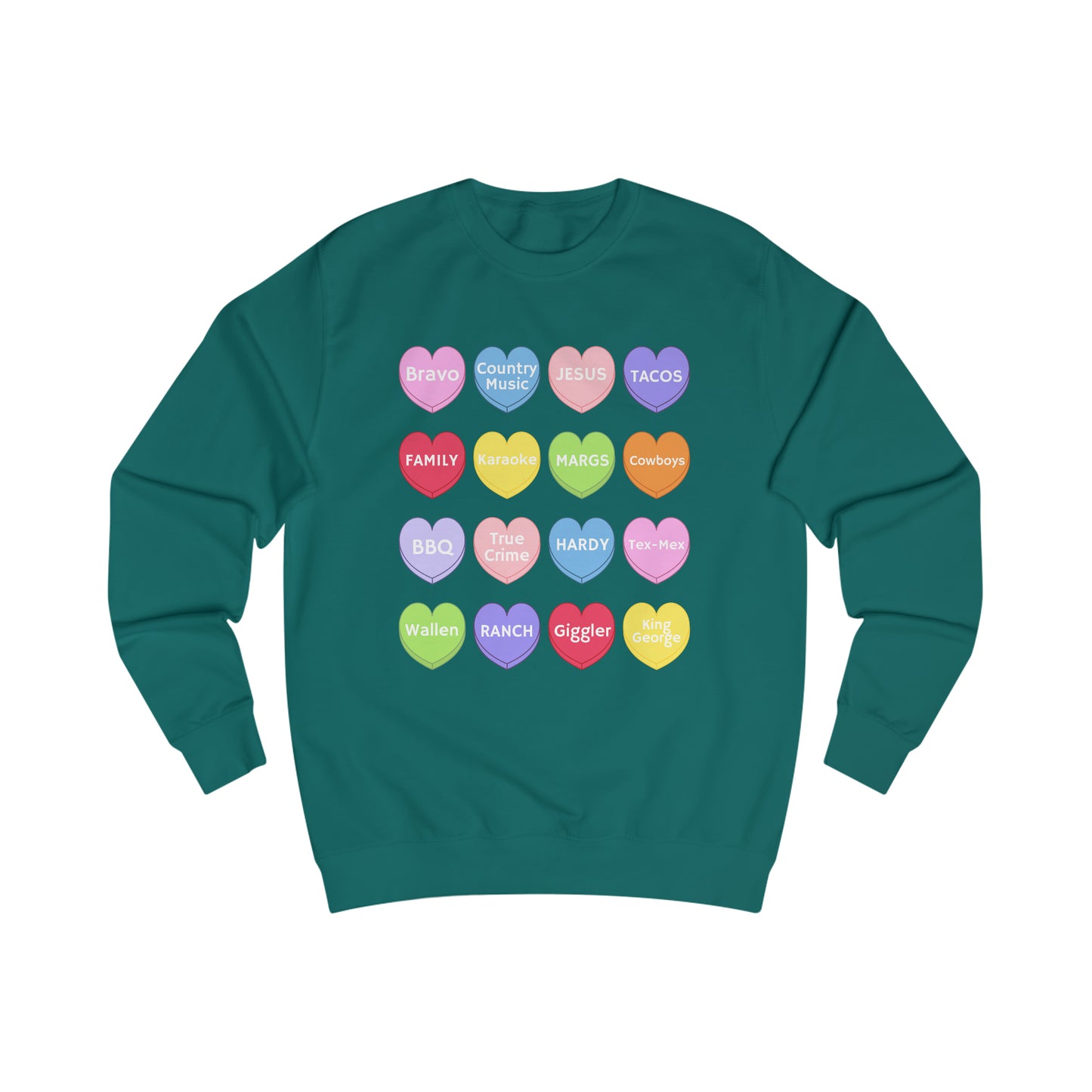 THE Conversation Hearts Sweater