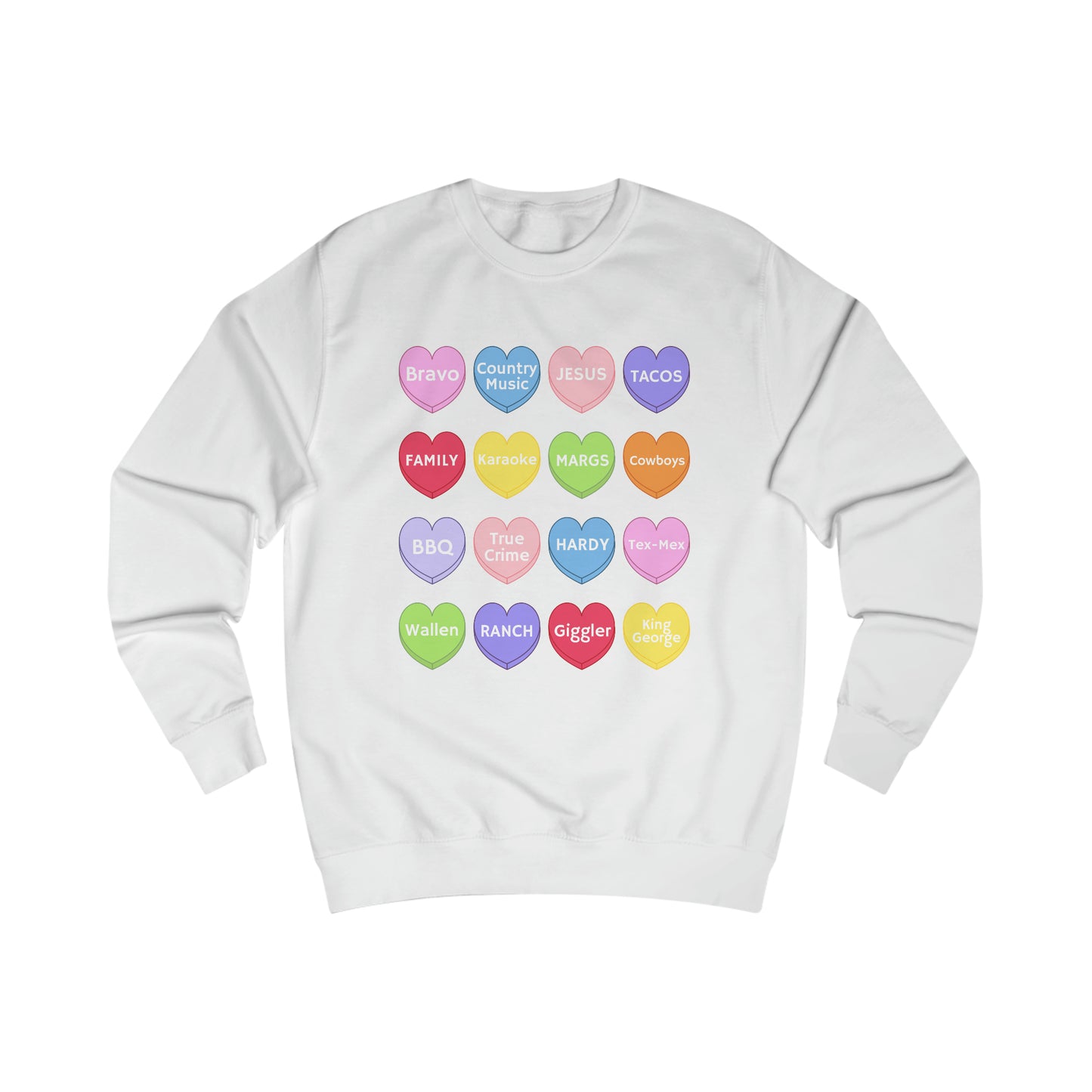 THE Conversation Hearts Sweater