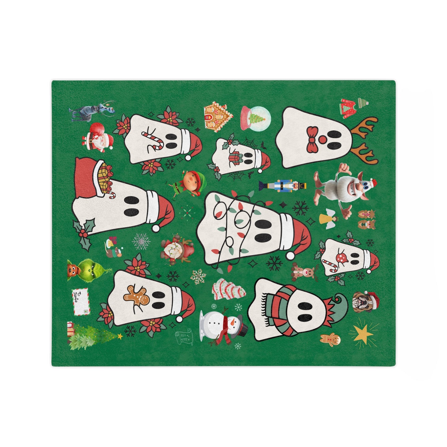 Kids Custom Christmas Blanket