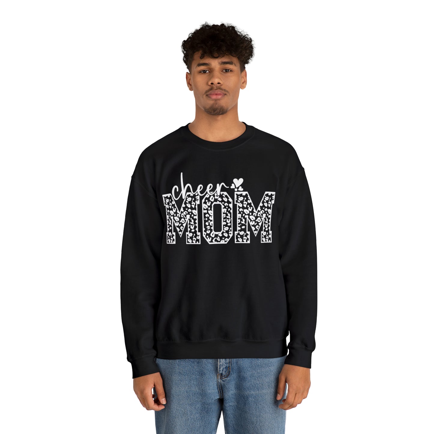 Cheetah Cheer Mom Sweater
