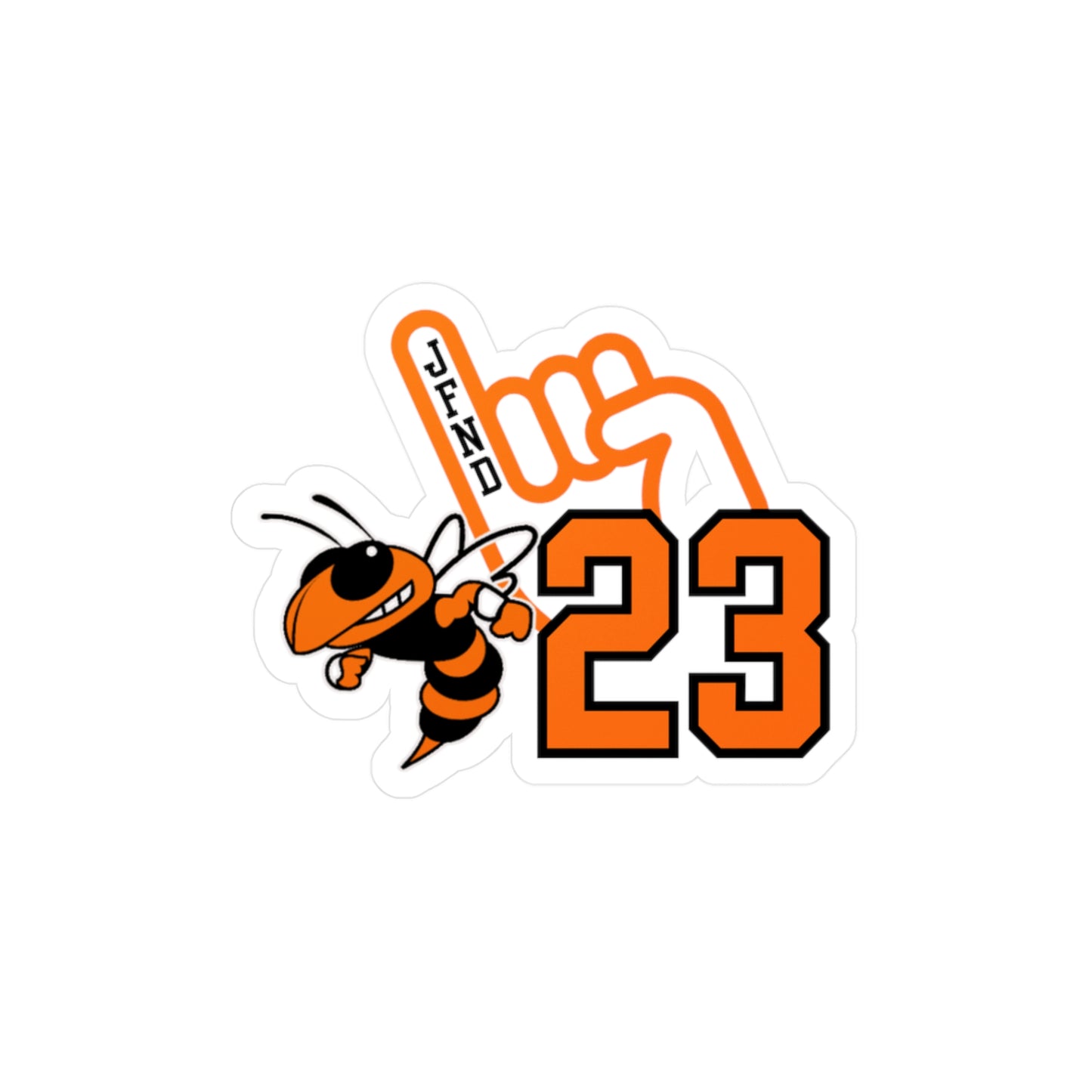 23 Custom Jackets Sticker