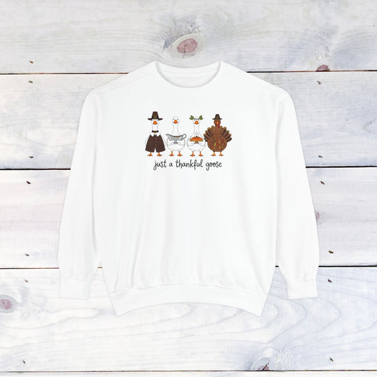 Thankful Goose Comfort Colors Sweatshirt
