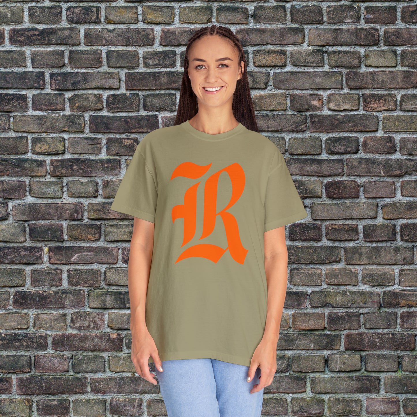 The Original Rockwall R Orange - Comfort Colors T