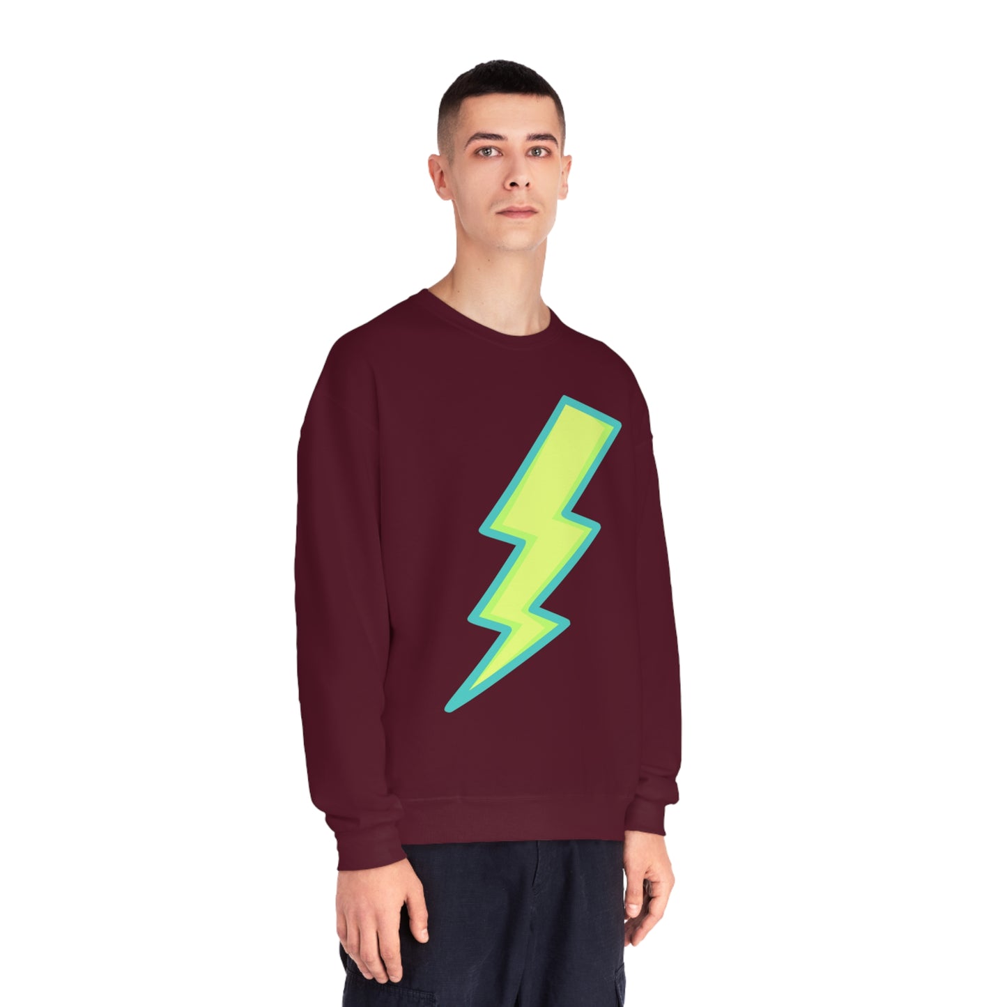 The Bolt Sweater - Unisex NuBlend® Crewneck Sweatshirt
