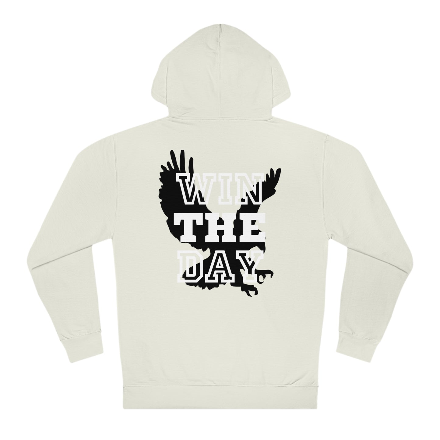 Heath Hawks , Win the Day Back Hoodie