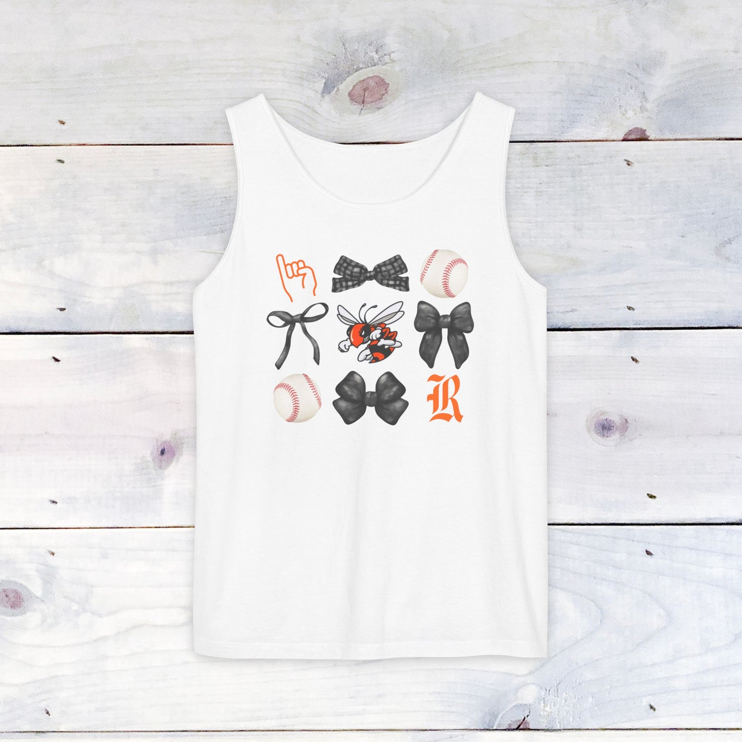 Jacket Baseball Grid Comfort Colors Tank Top