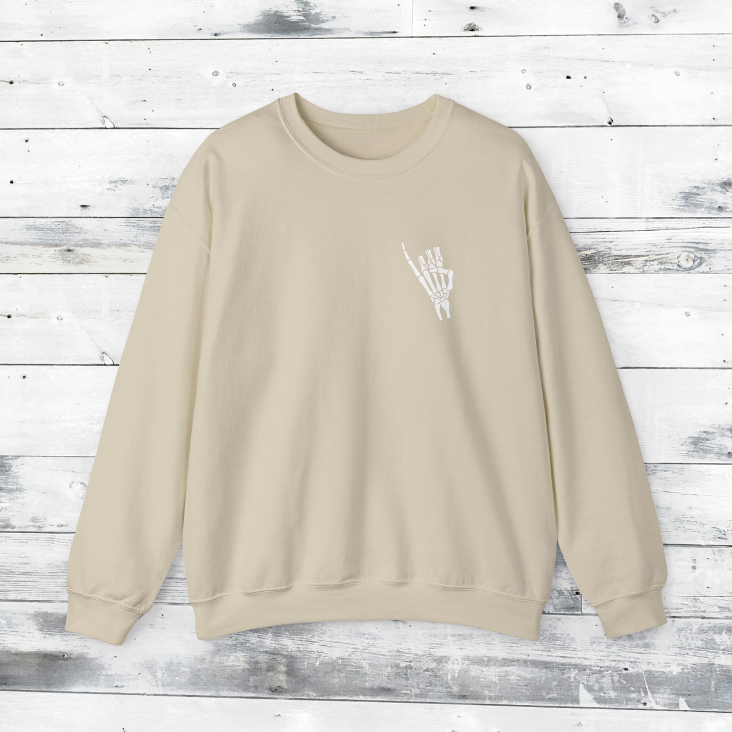 Skelly Stingers Up and Rockwall Back Sweater
