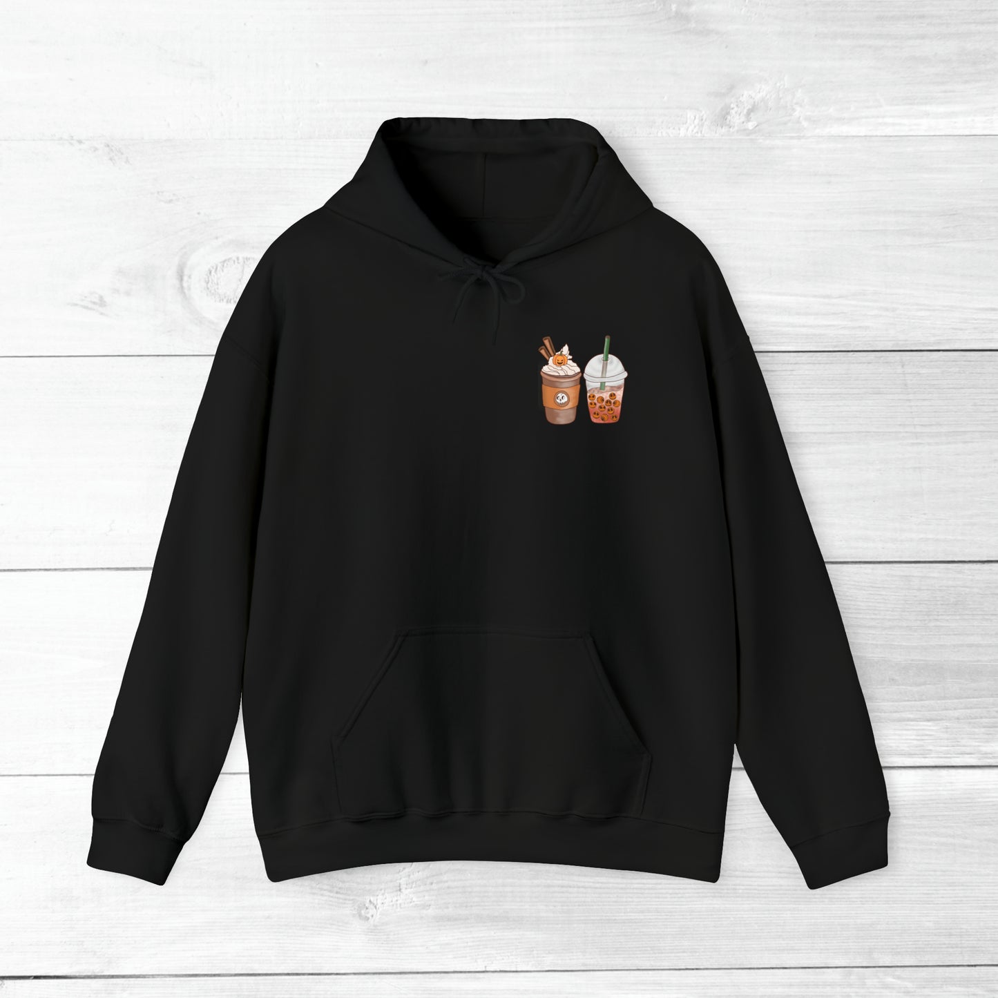 Halloween Coffee Hoodie - Hocus Pocus I need Coffee to Focus Back