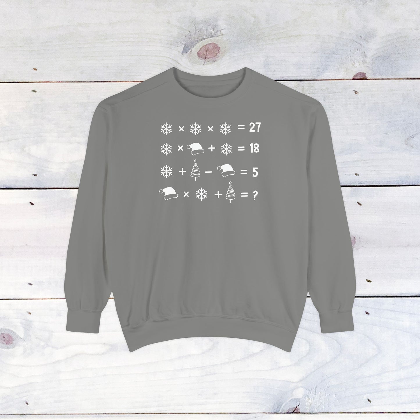 Math Teacher Comfort Colors Sweater