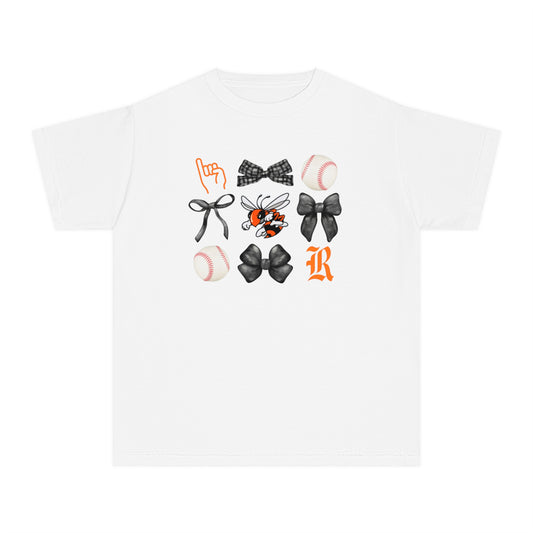 Youth Jackets Baseball Grid Comfort Colors T Shirt
