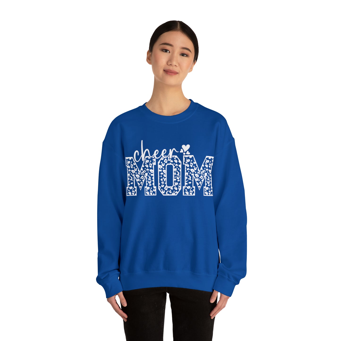 Cheetah Cheer Mom Sweater
