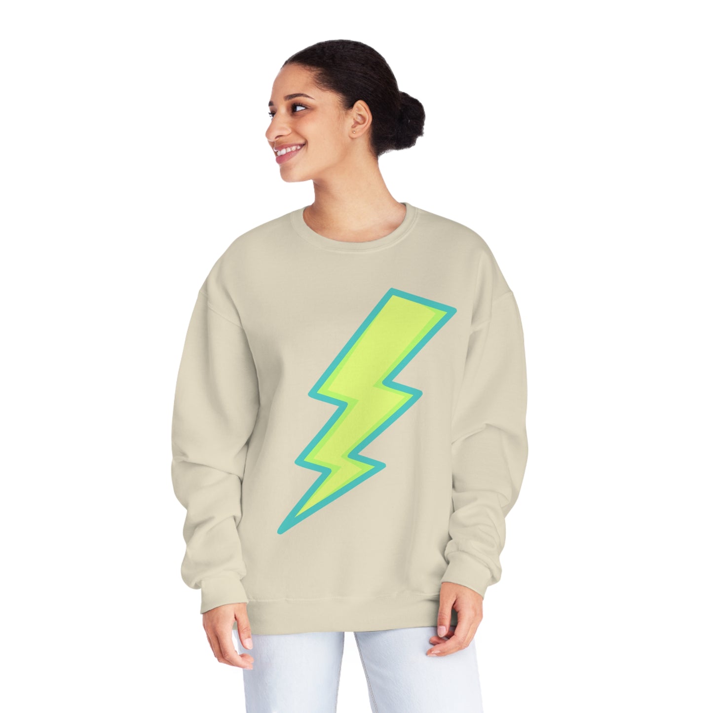 The Bolt Sweater - Unisex NuBlend® Crewneck Sweatshirt