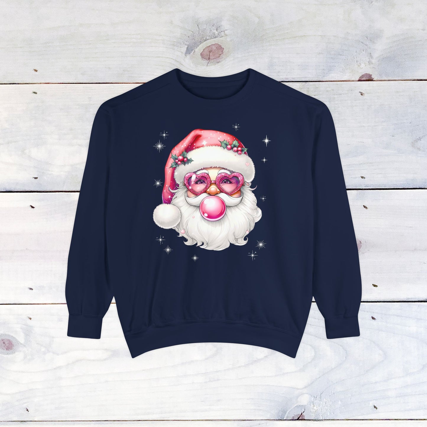 Girly Pop Santa Comfort Colors