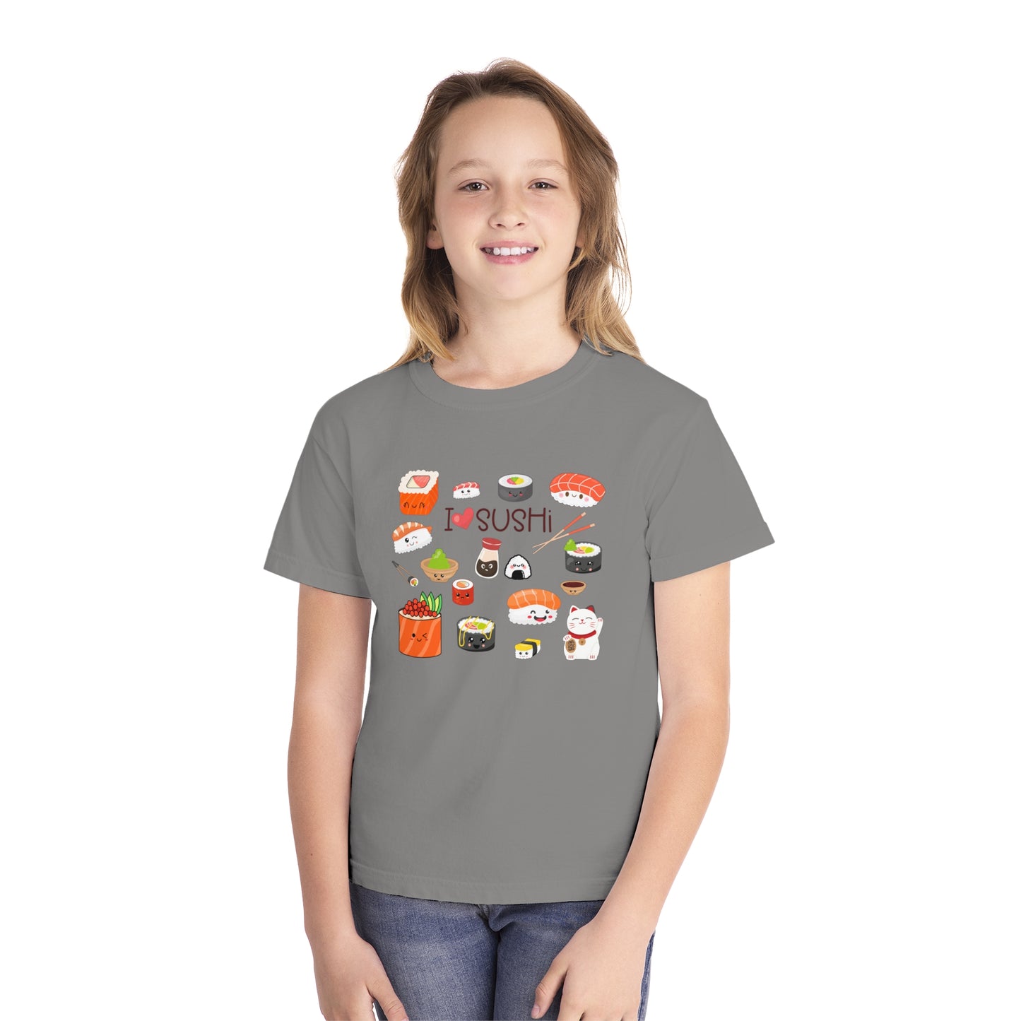 I love sushi - youth comfort colors